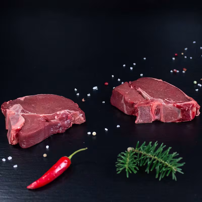 Hirsch-T-Bone-Steaks