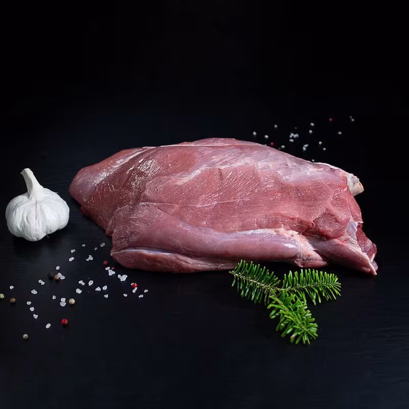 Wildschweinkeule ohne Knochen