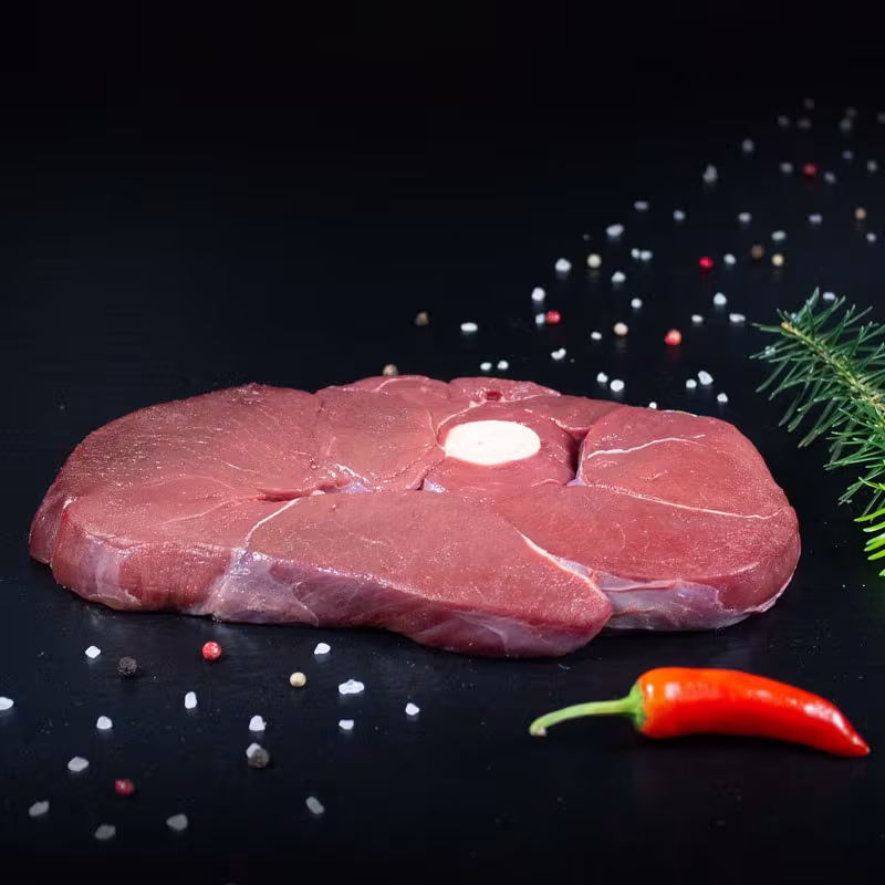 Hirsch-Holzfäller-Steaks