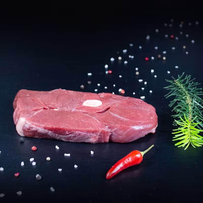 Wildschwein-Holzfäller-Steaks